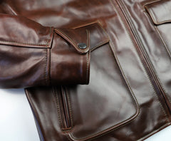 Aero Half Belt Deluxe, size 48 (fits like size 52), Brown CXL FQHH