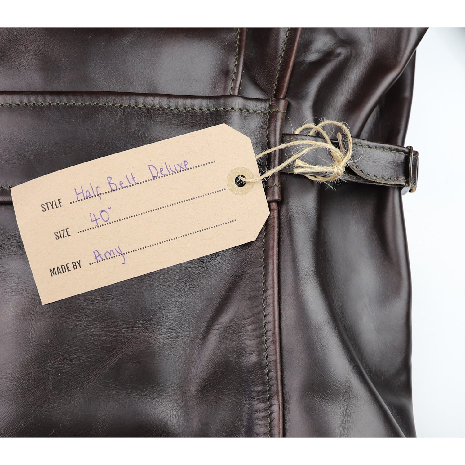 Aero Half Belt Deluxe, size 40 (fits like size 44), Brown CXL FQHH