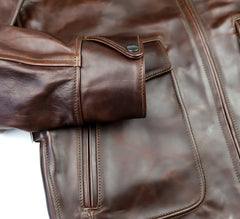 Aero Half Belt Deluxe, size 42 (fits like size 46), Brown CXL FQHH