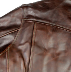 Aero Half Belt Deluxe, size 42 (fits like size 46), Brown CXL FQHH