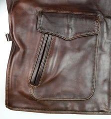Aero Half Belt Deluxe, size 48 (fits like 50), Brown CXL FQHH, Gently Worn
