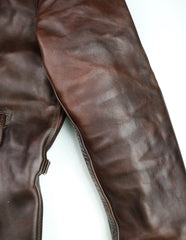 Aero Half Belt Deluxe, size 48 (fits like 50), Brown CXL FQHH, Gently Worn