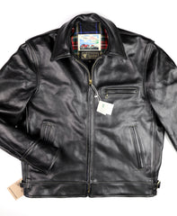 Aero Highwayman, sz 36 (fits like size 40), Black Badalassi Cowhide