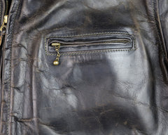 Aero Highwayman, sz 44, Black CXL FQHH, Gently Worn
