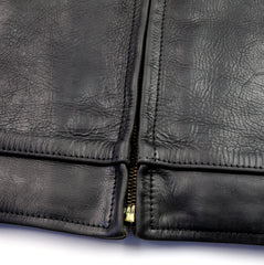 Aero Highwayman, sz 42, Black CXL Steerhide, Gently Worn