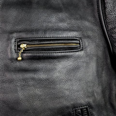 Aero Highwayman, sz 42, Black CXL Steerhide, Gently Worn