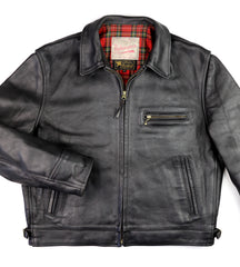 Aero Highwayman, sz 42, Black CXL Steerhide, Gently Worn