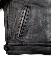 Aero Highwayman, sz 42, Black CXL Steerhide, Gently Worn