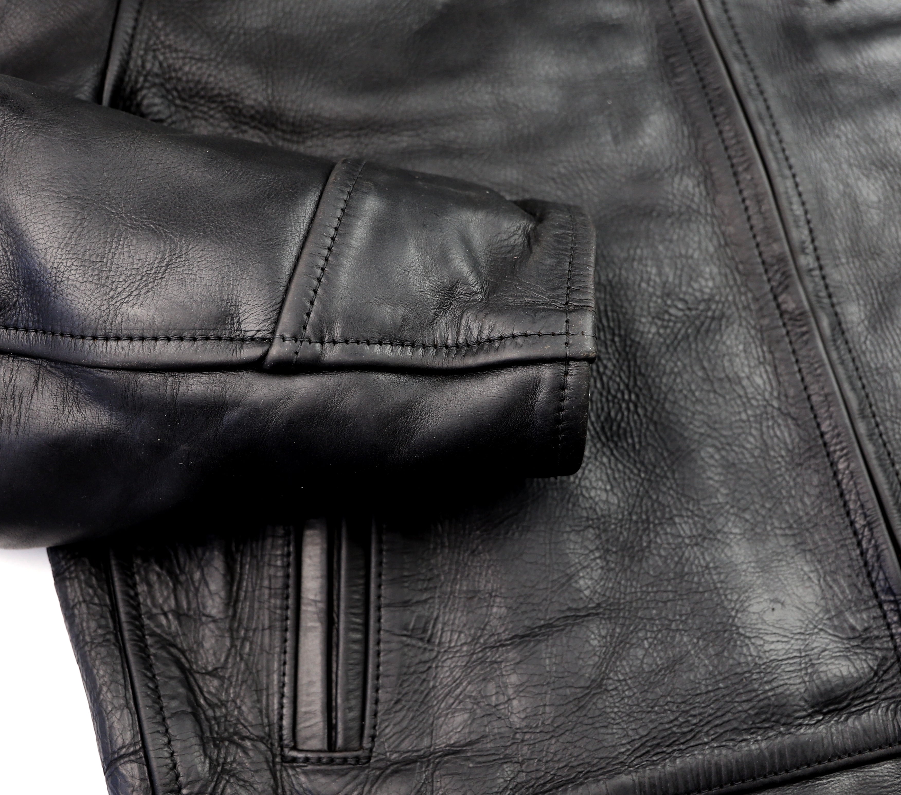 Aero Highwayman, sz 42, Black CXL Steerhide, Gently Worn