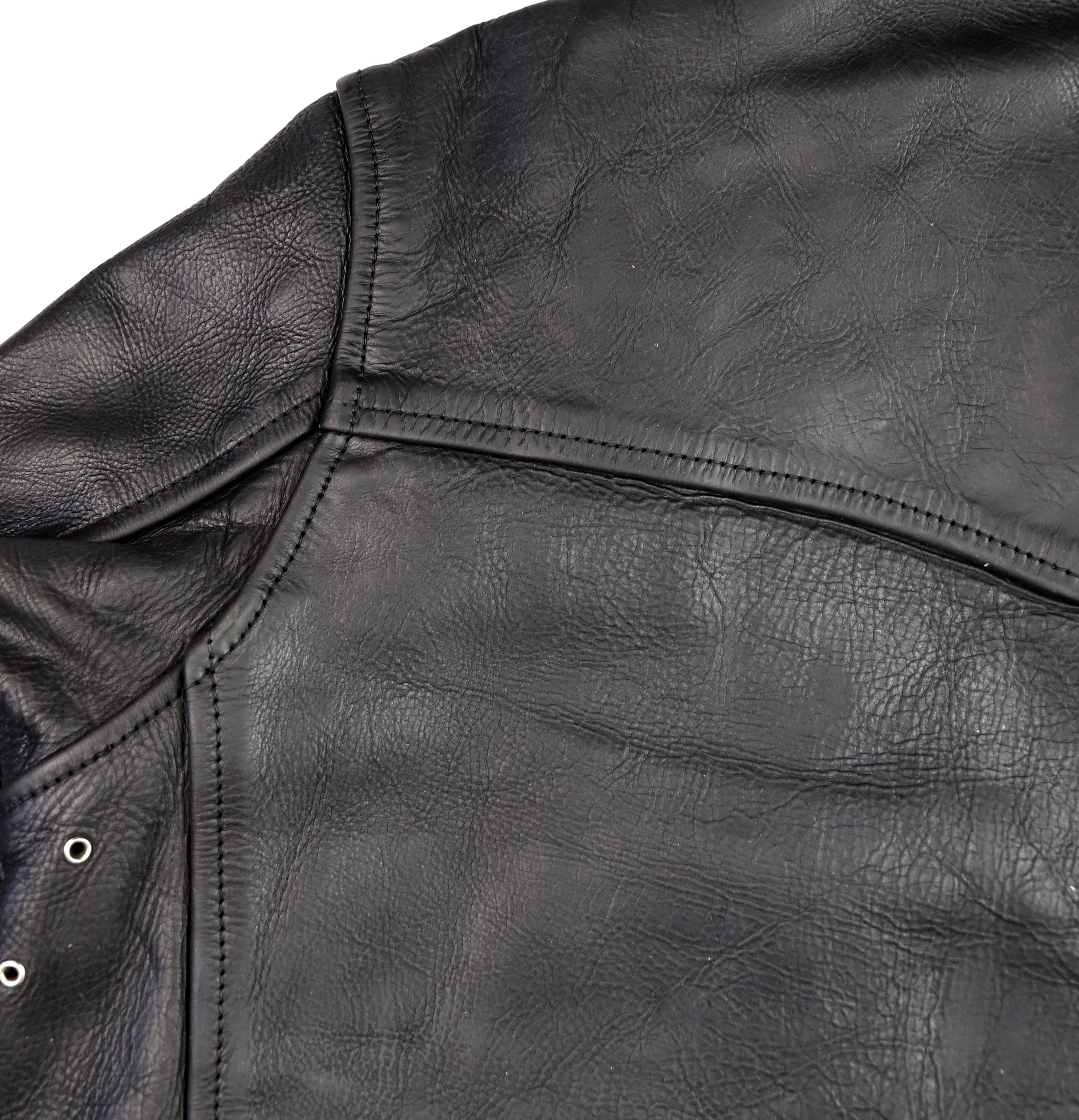 Aero Highwayman, sz 42, Black CXL Steerhide, Gently Worn