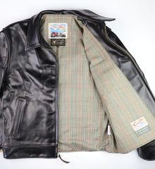 Aero Highwayman, size 44, Black Chromexcel Steerhide
