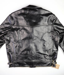 Aero Highwayman, size 44, Black Chromexcel Steerhide