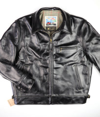 Aero Highwayman, size 44, Black Chromexcel Steerhide