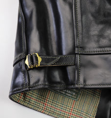 Aero Highwayman, size 44, Black Chromexcel Steerhide