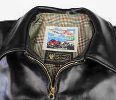 Aero Highwayman, size 44, Black Chromexcel Steerhide