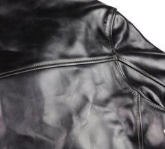 Aero Highwayman, size 44, Black Chromexcel Steerhide
