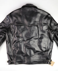 Aero Highwayman, size 36 (fits like 40), Black Chromexcel Steerhide