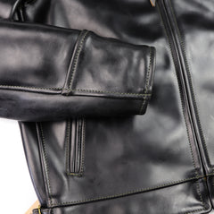 Aero Highwayman, size 36 (fits like 40), Black Chromexcel Steerhide