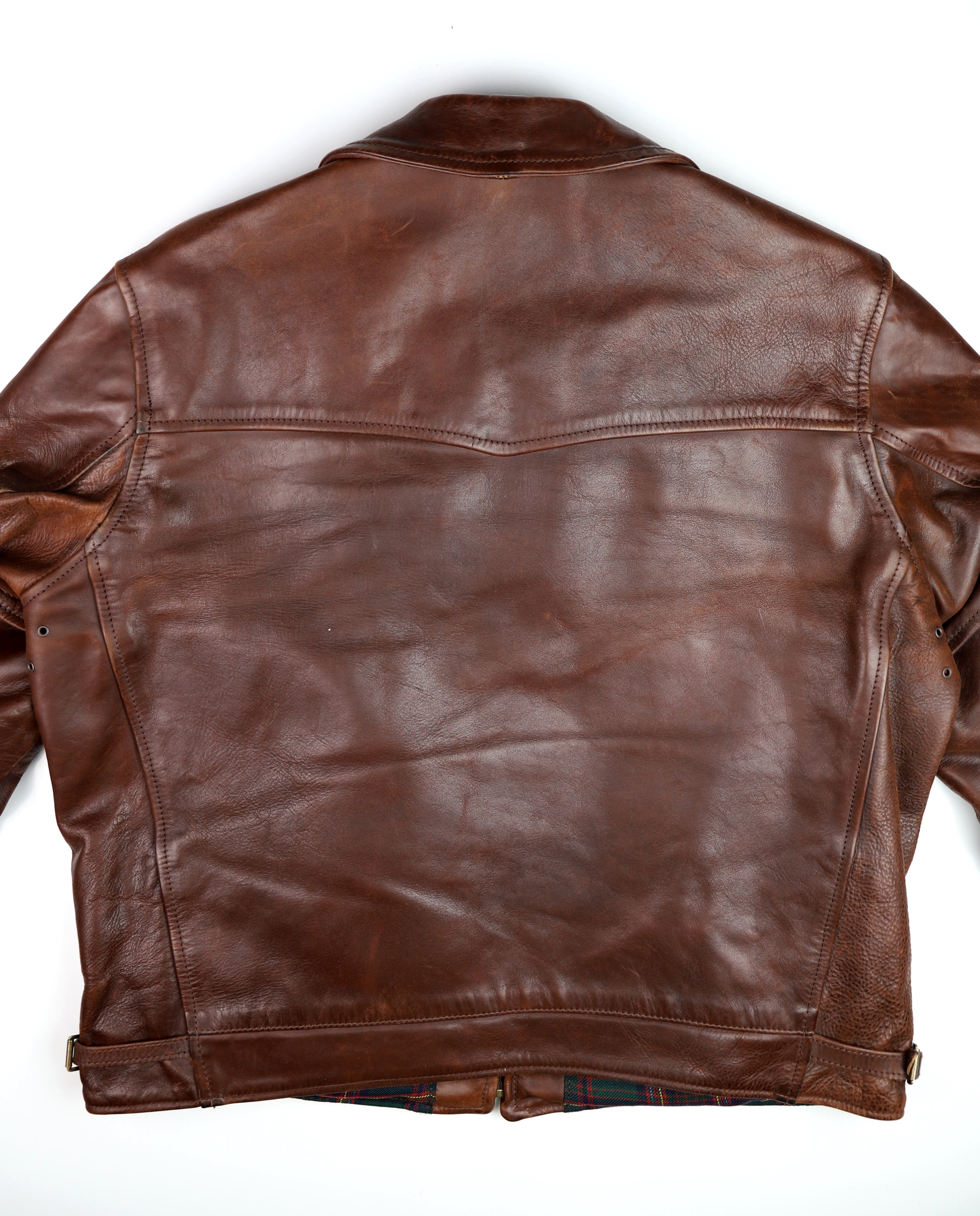 Aero Highwayman, size 42 (fits like 46), Brown CXL FQHH, Gently Worn – Thurston Bros Rough Wear LLC Aero Highwayman, size 42 (fits like 46), Brown CXL FQHH, Gently Worn – Thurston Bros Rough Wear LLC