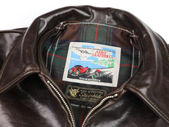 Aero Highwayman, sz 40 (fits like 44), Chestnut Badalassi