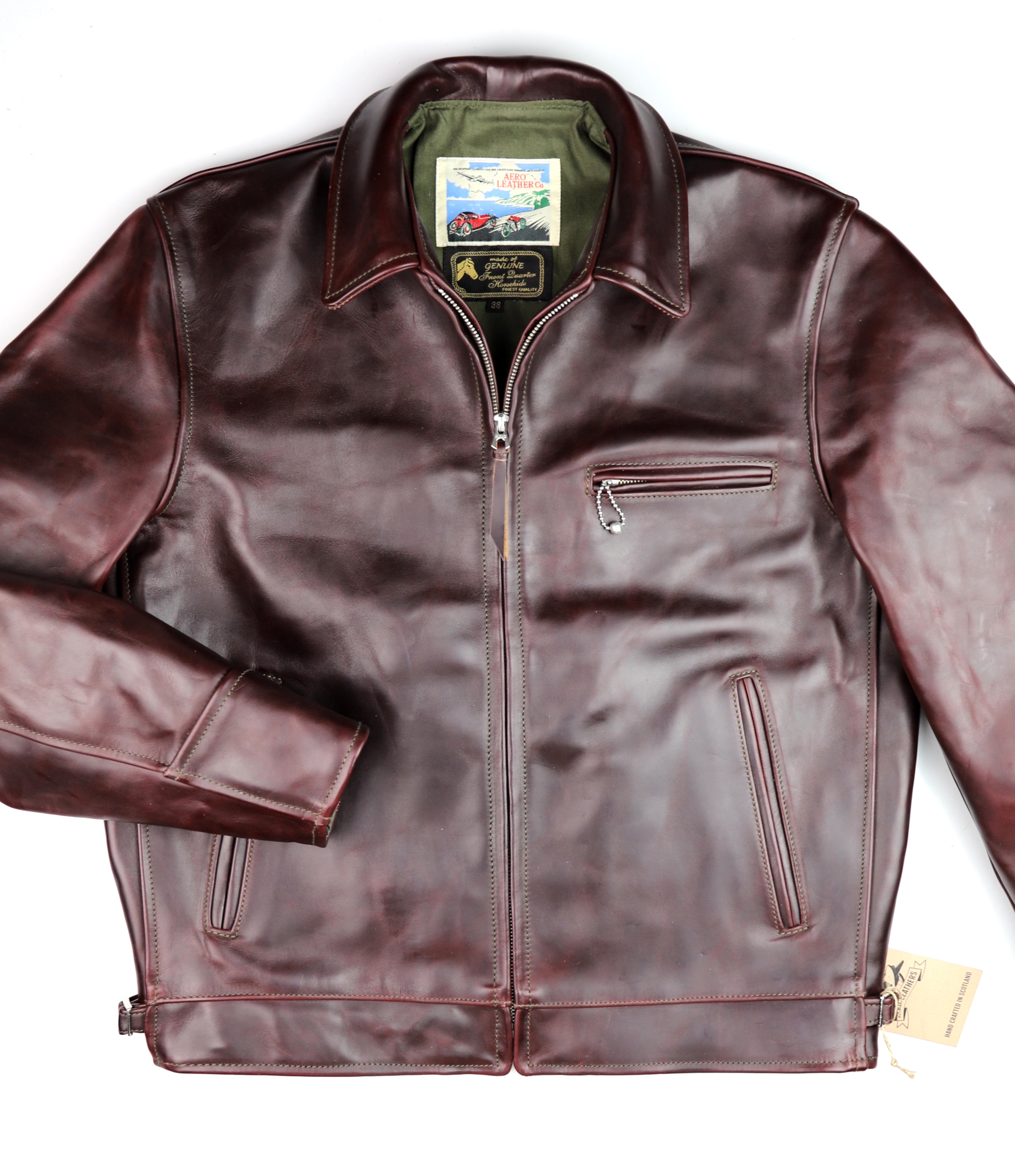 Aero Highwayman, sz 38 (fits like size 42), Cordovan CXL FQHH