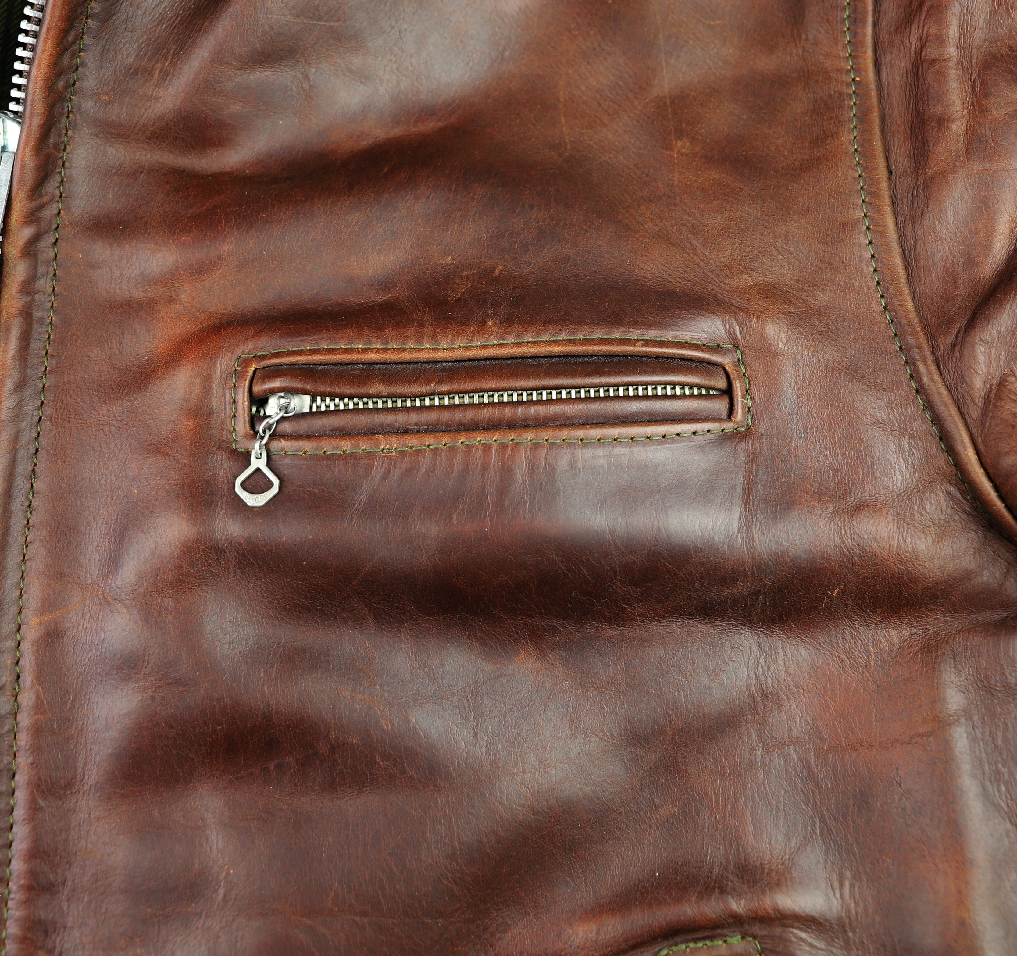 Aero Highwayman, sz 44, Brown CXL Steerhide, Gently Worn