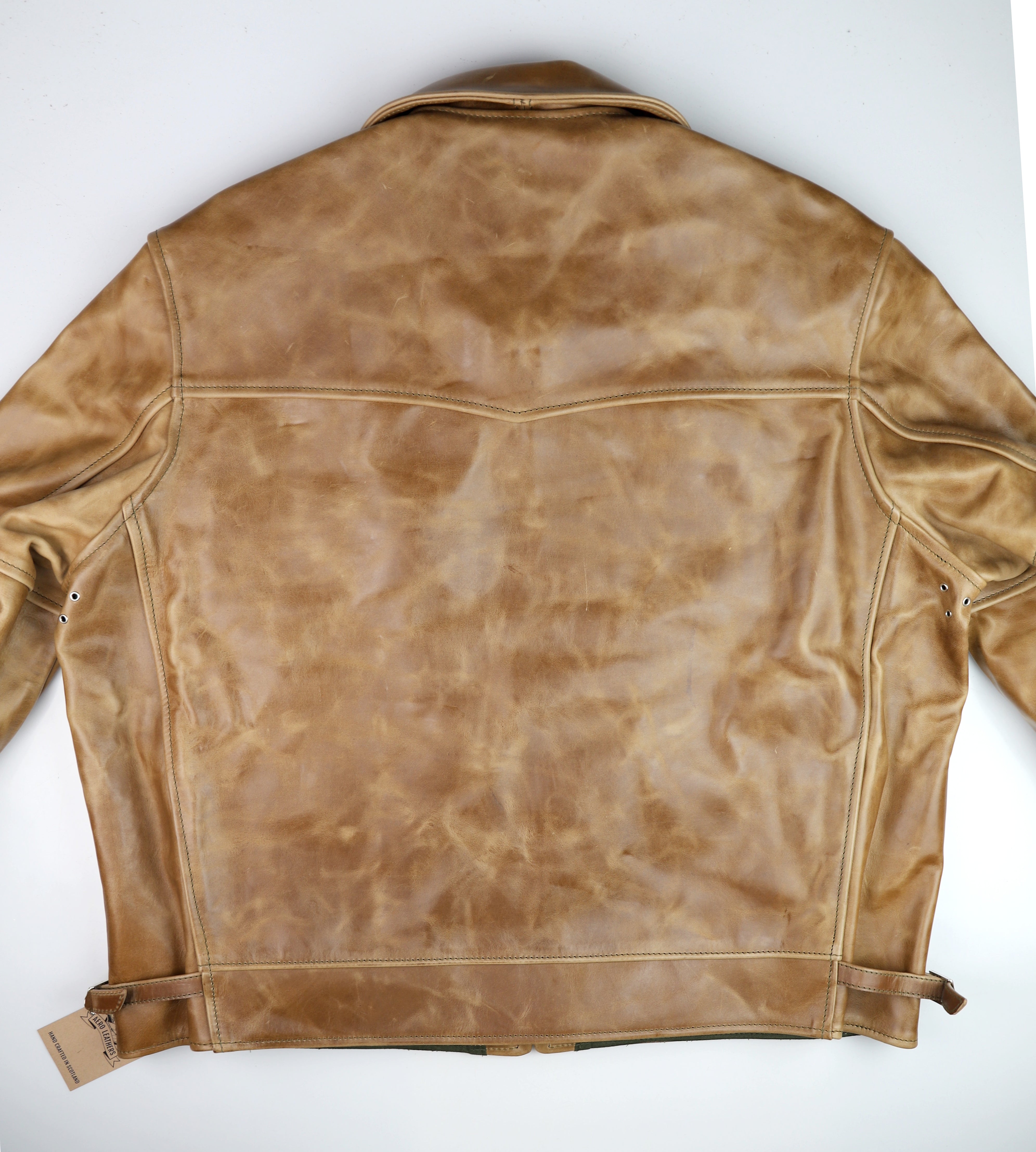 Aero Highwayman, sz 48 (fits like 52), Natural Chromexcel FQHH