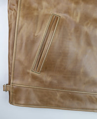 Aero Highwayman, sz 48 (fits like 52), Natural Chromexcel FQHH