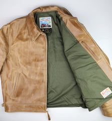 Aero Highwayman, sz 48 (fits like 52), Natural Chromexcel FQHH