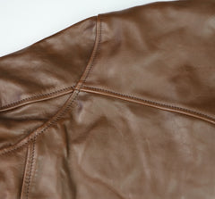 Aero Highwayman, sz 50, Seal Vicenza Horsehide, New with tag