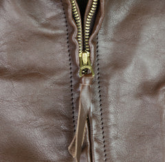 Aero Highwayman, sz 50, Seal Vicenza Horsehide, New with tag