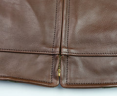 Aero Highwayman, sz 50, Seal Vicenza Horsehide, New with tag