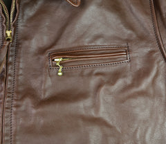 Aero Highwayman, sz 50, Seal Vicenza Horsehide, New with tag