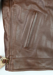 Aero Highwayman, sz 50, Seal Vicenza Horsehide, New with tag