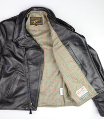 Aero Hooch Hauler, size 40, Blackened Brown Vicenza Horsehide