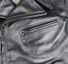 Aero Hooch Hauler, size 40, Blackened Brown Vicenza Horsehide