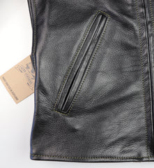 Aero Hooch Hauler, size 40, Blackened Brown Vicenza Horsehide