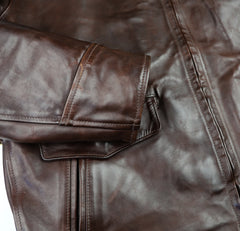 Aero Long Half Belt, size 48 Brown CXL FQHH, Gently Worn