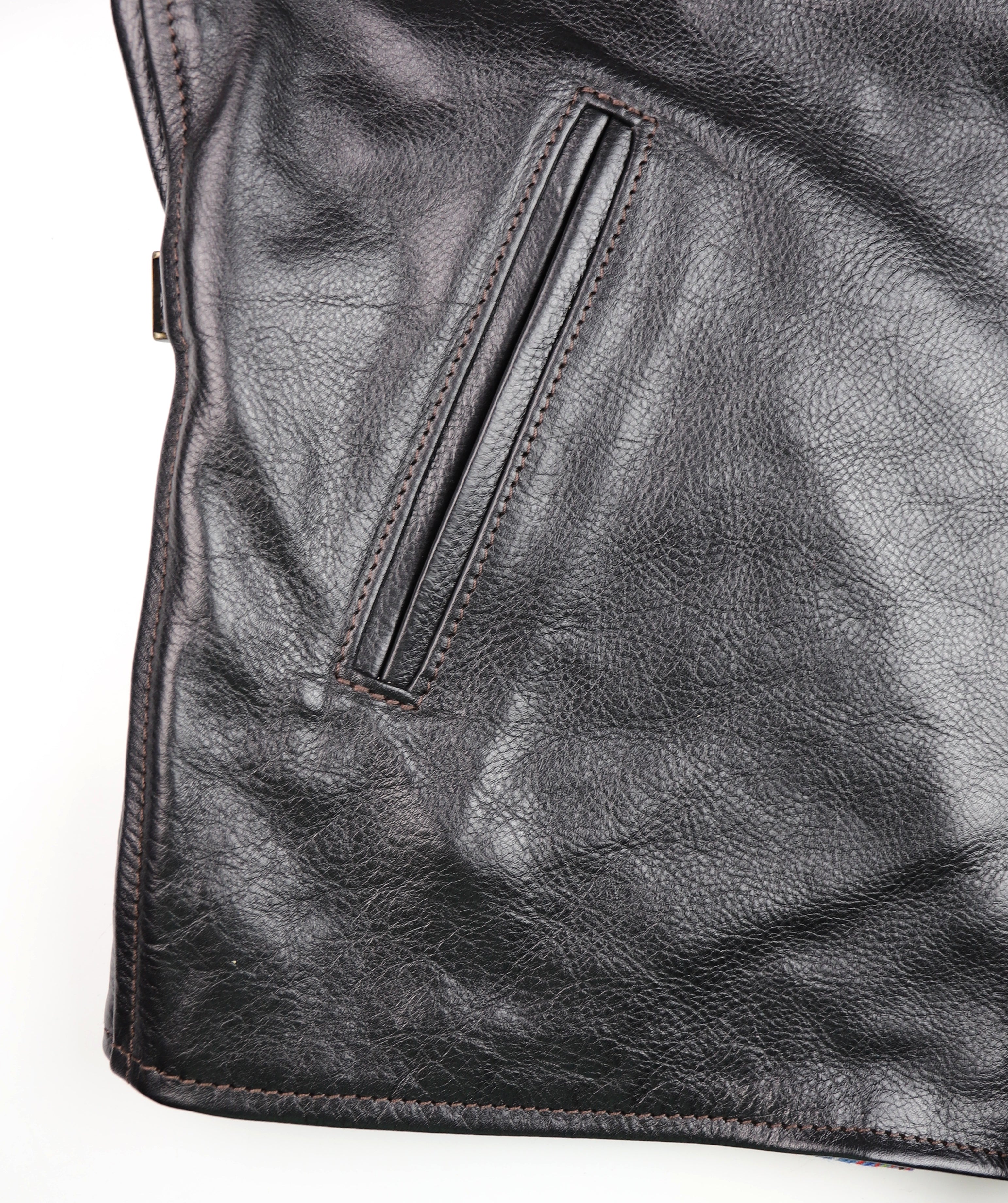 Aero Maxwell, size 40, Blackened Brown Vicenza Horsehide