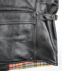 Aero Maxwell, size 40, Blackened Brown Vicenza Horsehide