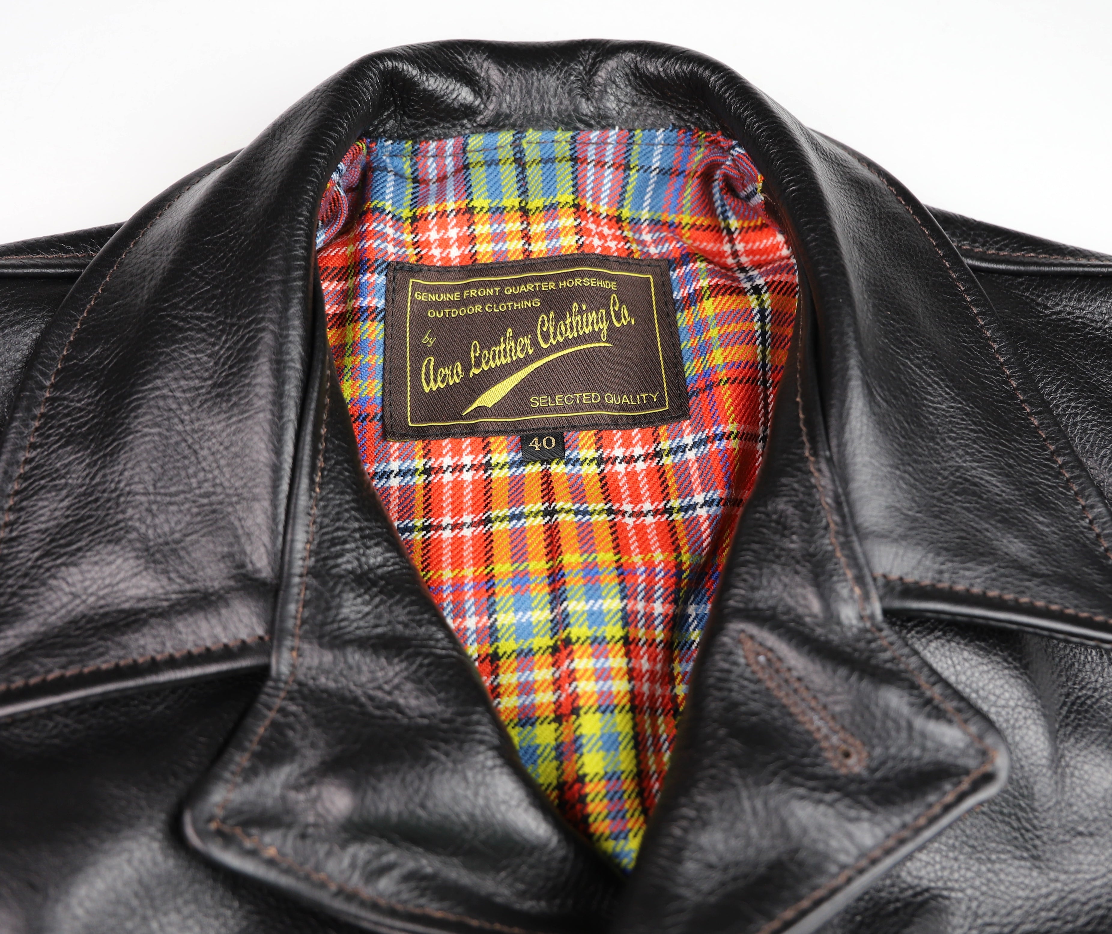 Aero Maxwell, size 40, Blackened Brown Vicenza Horsehide