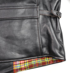 Aero Maxwell, size 40, Blackened Brown Vicenza Horsehide
