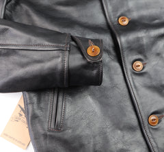 Aero Maxwell, size 40, Blackened Brown Vicenza Horsehide