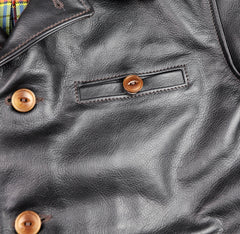 Aero Maxwell, size 40, Blackened Brown Vicenza Horsehide