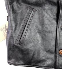 Aero Maxwell, size 40, Blackened Brown Vicenza Horsehide