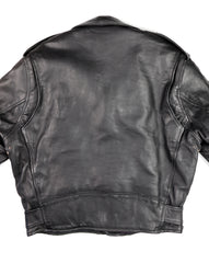 Aero Motorcycle Jacket, sz 44, Black CXL FQHH, Gently Worn