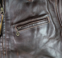 Aero Original Hercules, sz 42, Brown CXL FQHH, Gently Worn