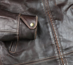 Aero Original Hercules, sz 42, Brown CXL FQHH, Gently Worn