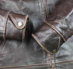 Aero Original Hercules, sz 42, Brown CXL FQHH, Gently Worn