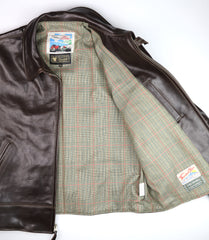 Aero Original Hercules, size 48 (fits like 50), Chestnut Badalassi Cowhide